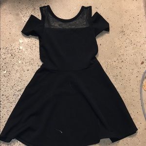 Girls black dress